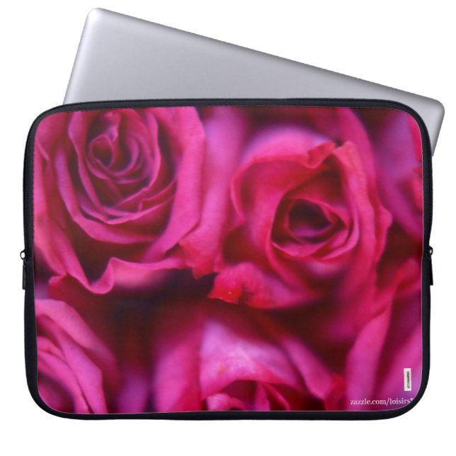 Housse Pour Ordinateur Portable Rose (Devant)