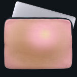 Housse Pour Ordinateur Portable Rose Et Brown<br><div class="desc">Design dégradant - effet aura - brun,  rose roux,  beige crème.</div>