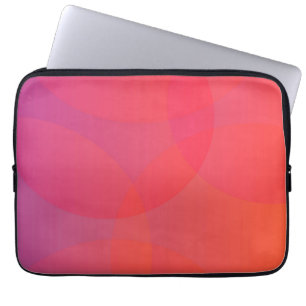 Housse Pour Ordinateur Portable rose, orange, moderne, simple, cool, art tendance