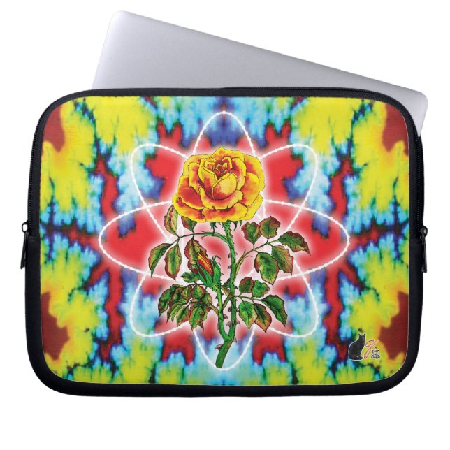 Housse Pour Ordinateur Portable Rose Rad Rad (Devant)