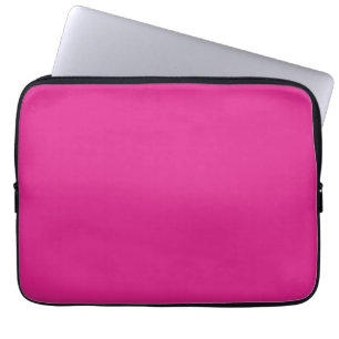 Housse Pour Ordinateur Portable rose vif néon rose solide