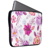 Housse Pour Ordinateur Portable Rose violette (Devant droit)