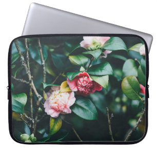 HOUSSE POUR ORDINATEUR PORTABLE ROSES DANS LE JARDIN