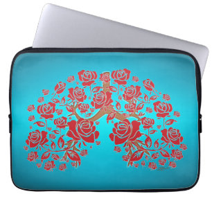 Housse Pour Ordinateur Portable Roses et espoir