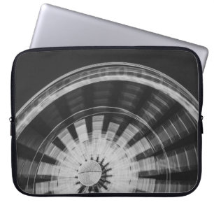 HOUSSE POUR ORDINATEUR PORTABLE ROUE FERRIS PENDANT LA NUIT