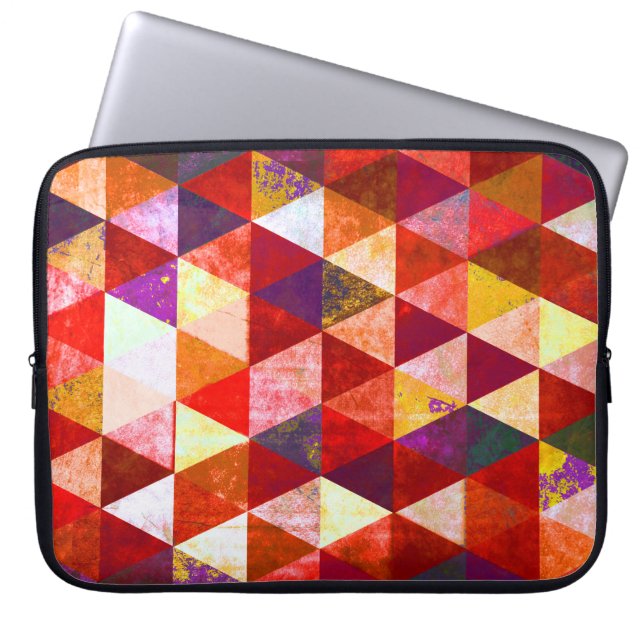 Housse Pour Ordinateur Portable Rouges d'automne (Devant)