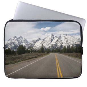 Housse Pour Ordinateur Portable Route à la chaîne de montagne de Teton