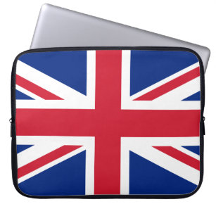 Housse Pour Ordinateur Portable Royaume-Uni (British Flag) (Union Jack) (Royaume-U