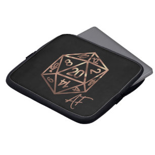 Housse Pour Ordinateur Portable RPG Crit AF Jeu de plateau Imaginaire en cuivre