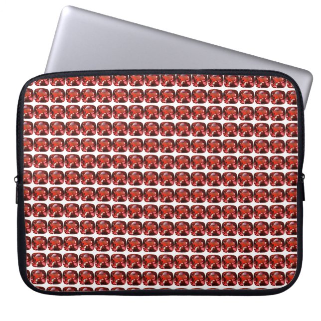 Housse Pour Ordinateur Portable Ruby Gemstone Red (Devant)