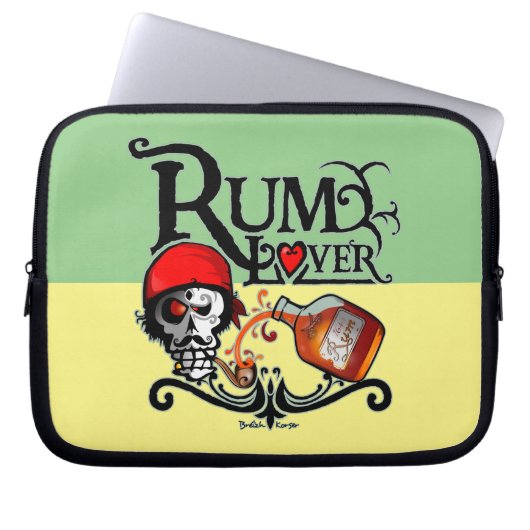 Housse Pour Ordinateur Portable Rum lover (Devant)