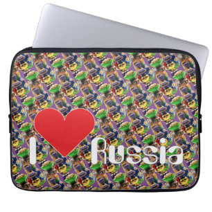 Housse Pour Ordinateur Portable Russie - Russia Babuchka Enveloppe 10" - 15"
