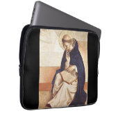Housse Pour Ordinateur Portable Saint Dominic de Guzman par Fra Angelico (Devant droit)