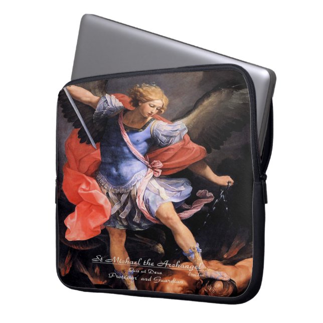 Housse Pour Ordinateur Portable Saint Michel l'Archange (devant gauche)