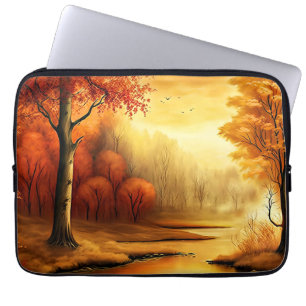 Housse Pour Ordinateur Portable Saison Automne Paysage Peinture-68752