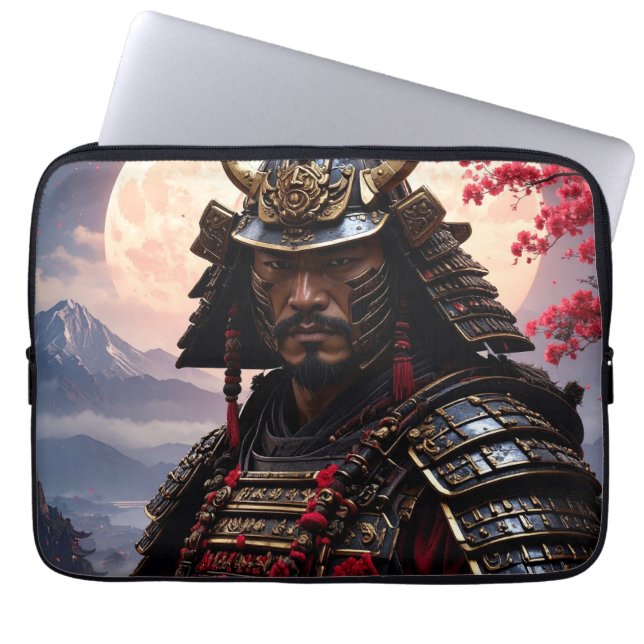 Housse Pour Ordinateur Portable Samouraï (Devant)