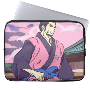 Housse Pour Ordinateur Portable samouraï