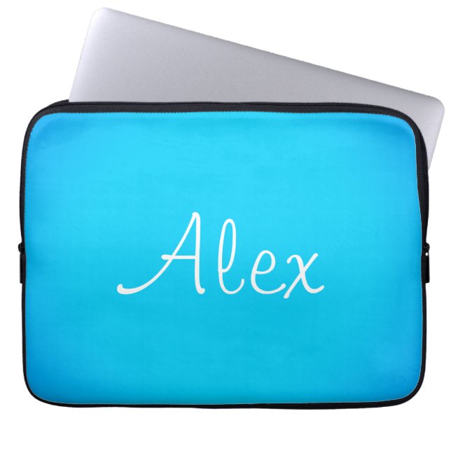 Housse Pour Ordinateur Portable Sangria Alluring Aqua (Devant)