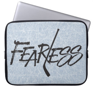 Housse Pour Ordinateur Portable Sans peur (Hockey)