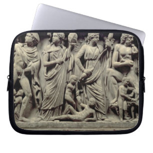 Housse Pour Ordinateur Portable Sarcophage avec le soulagement dépeignant