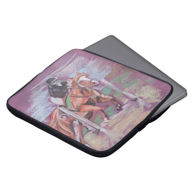 Housse Pour Ordinateur Portable Sauts de coquelicot (Devant haut)