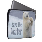 Housse Pour Ordinateur Portable Sauvez Les Ours Polaires (Devant droit)