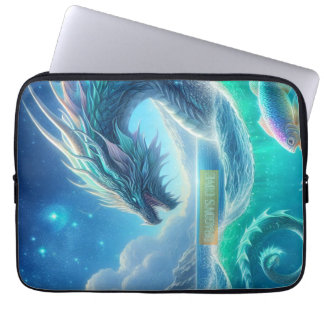 Housse Pour Ordinateur Portable Scène océanique de Dragon’s Cove — Dragon fantasti