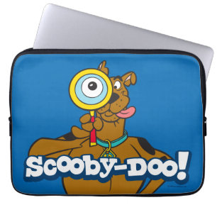 Housse Pour Ordinateur Portable Scooby Doo Avec Verre Magnifiant