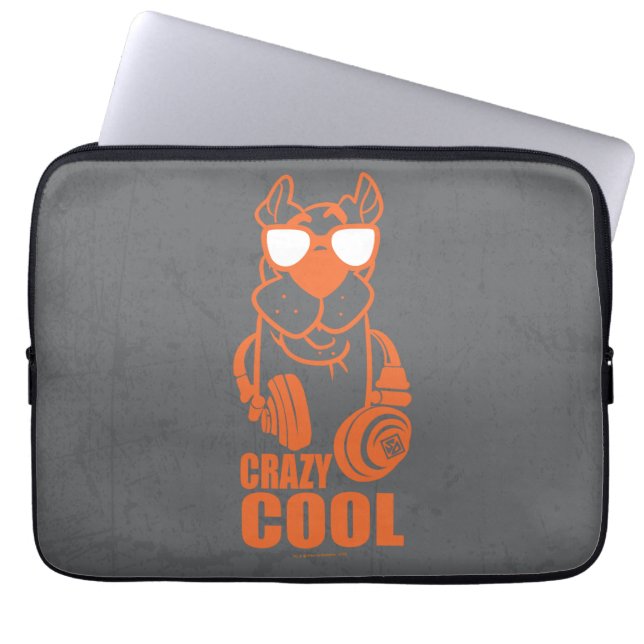 Housse Pour Ordinateur Portable Scooby-Doo "Cool fou" casque graphique (Devant)