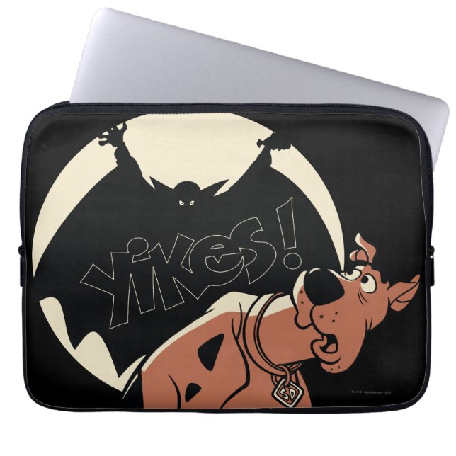 Housse Pour Ordinateur Portable Scooby-Doo "Yikes !" Ombre vampire (Devant)