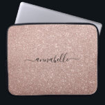 Housse Pour Ordinateur Portable Script moderne fille rose rose Parties scintillant<br><div class="desc">Écran moderne rose rose rose Parties scintillant or étincelante Manche d'ordinateur</div>
