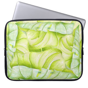 Housse Pour Ordinateur Portable Sculptures feuillues sur un mannequin d'ordinateur