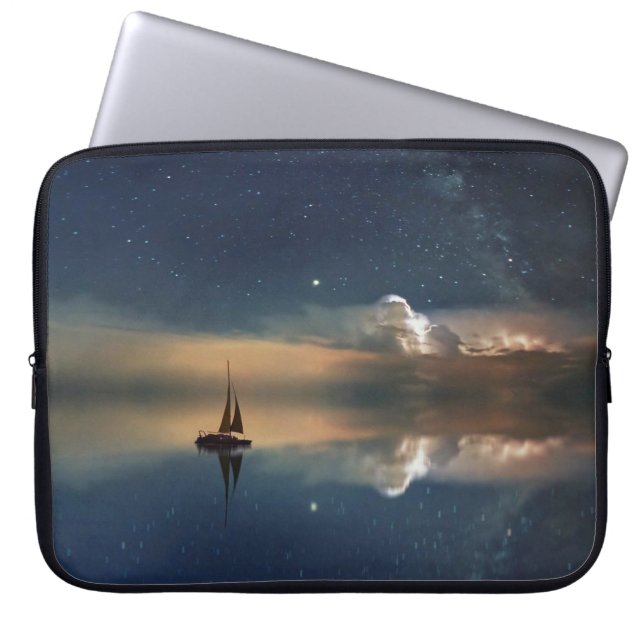 Housse Pour Ordinateur Portable S'éloigner vers les nuages  (Devant)