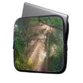 Housse Pour Ordinateur Portable sentier forestier (devant gauche)