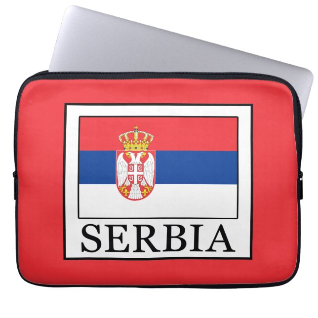 Housse Pour Ordinateur Portable Serbie (Devant)