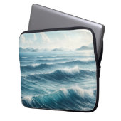 Housse Pour Ordinateur Portable Sérénité maritime (devant gauche)