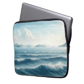 Housse Pour Ordinateur Portable Sérénité maritime (devant gauche)