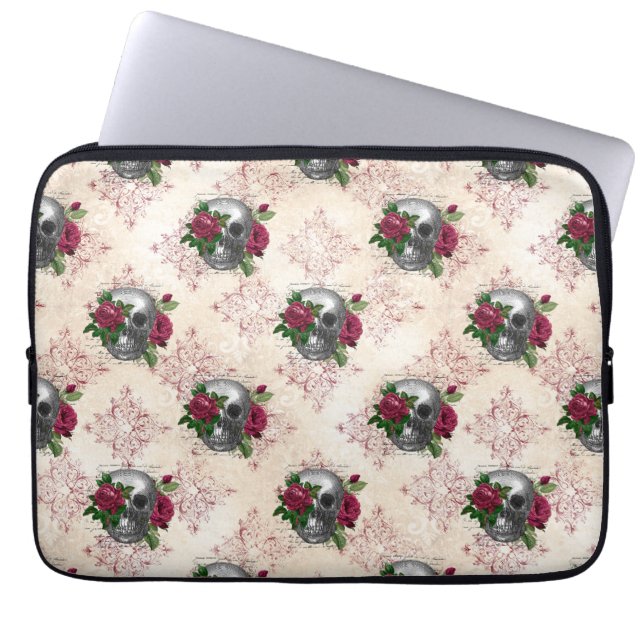 Housse Pour Ordinateur Portable Série Visage Gothique Design 16 (Devant)