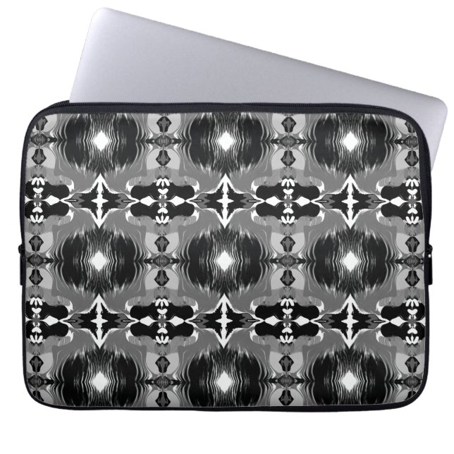Housse Pour Ordinateur Portable Shadow Mirror Pattern  (Devant)