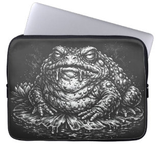 Housse Pour Ordinateur Portable Sigil du Crapaud Hanté par BurnsInHell