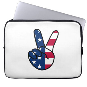 Housse Pour Ordinateur Portable SIGNE USA Flag V