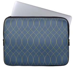 Housse Pour Ordinateur Portable Simple, moderne, cool, tendance courbe, lignes ond