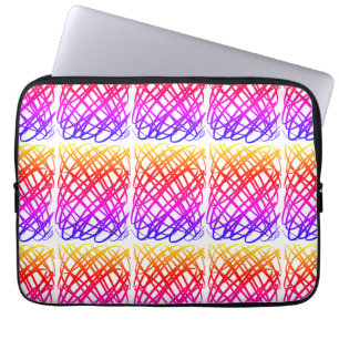 Housse Pour Ordinateur Portable Simple Scribble Filtre Ipanema Carrelage centr