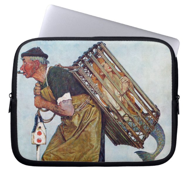 Housse Pour Ordinateur Portable Sirène (Devant)