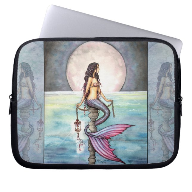 Housse pour ordinateur portable Sirène de la mer e (Devant)