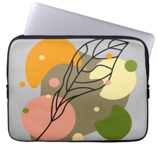 Housse Pour Ordinateur Portable Sites abstraits intéressants avec feuilles