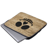 Housse Pour Ordinateur Portable Skeleton sourit. (Devant bas)