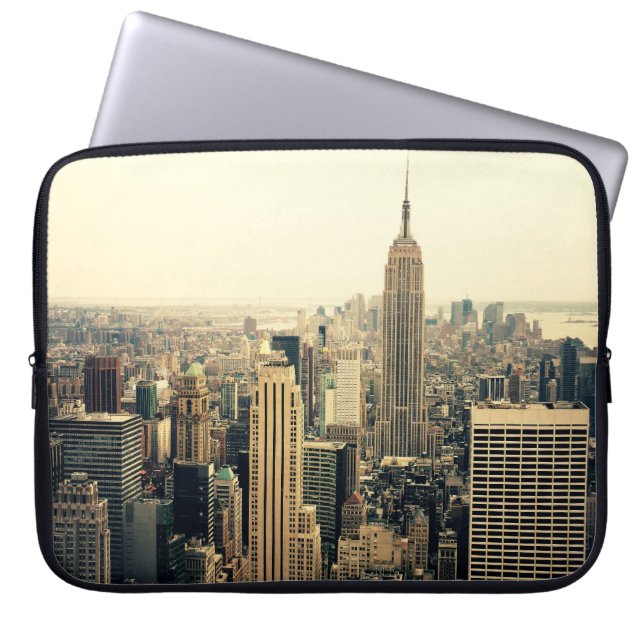 Housse Pour Ordinateur Portable Skyline de New York (Devant)