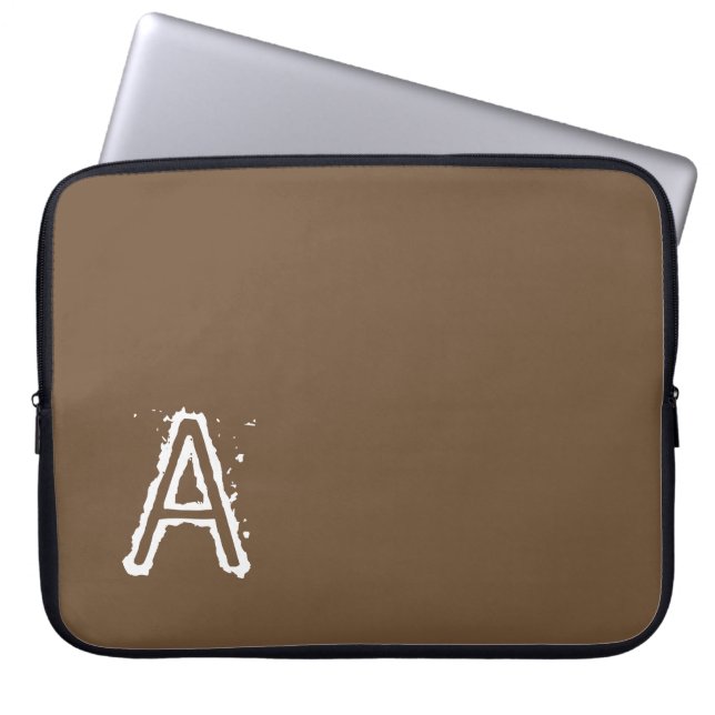 Housse Pour Ordinateur Portable Sleeve ordinateur portable Brown (Devant)