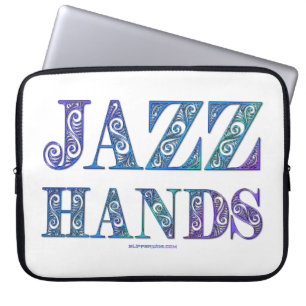 Housse Pour Ordinateur Portable SlipperyJoe's comédie musicale Broadway Jazz Hands